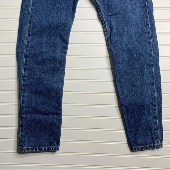 Levis 505 Straight Leg High Rise Jeans Vintage Fit - Picture 5 of 11
